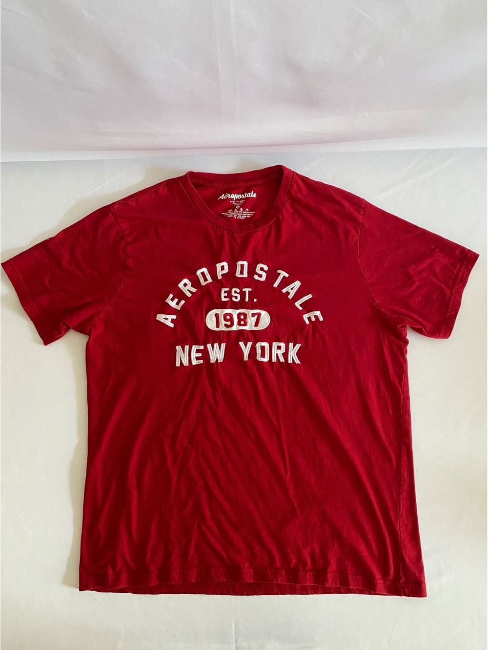 Aeropostale Red New York Graphic T-Shirt